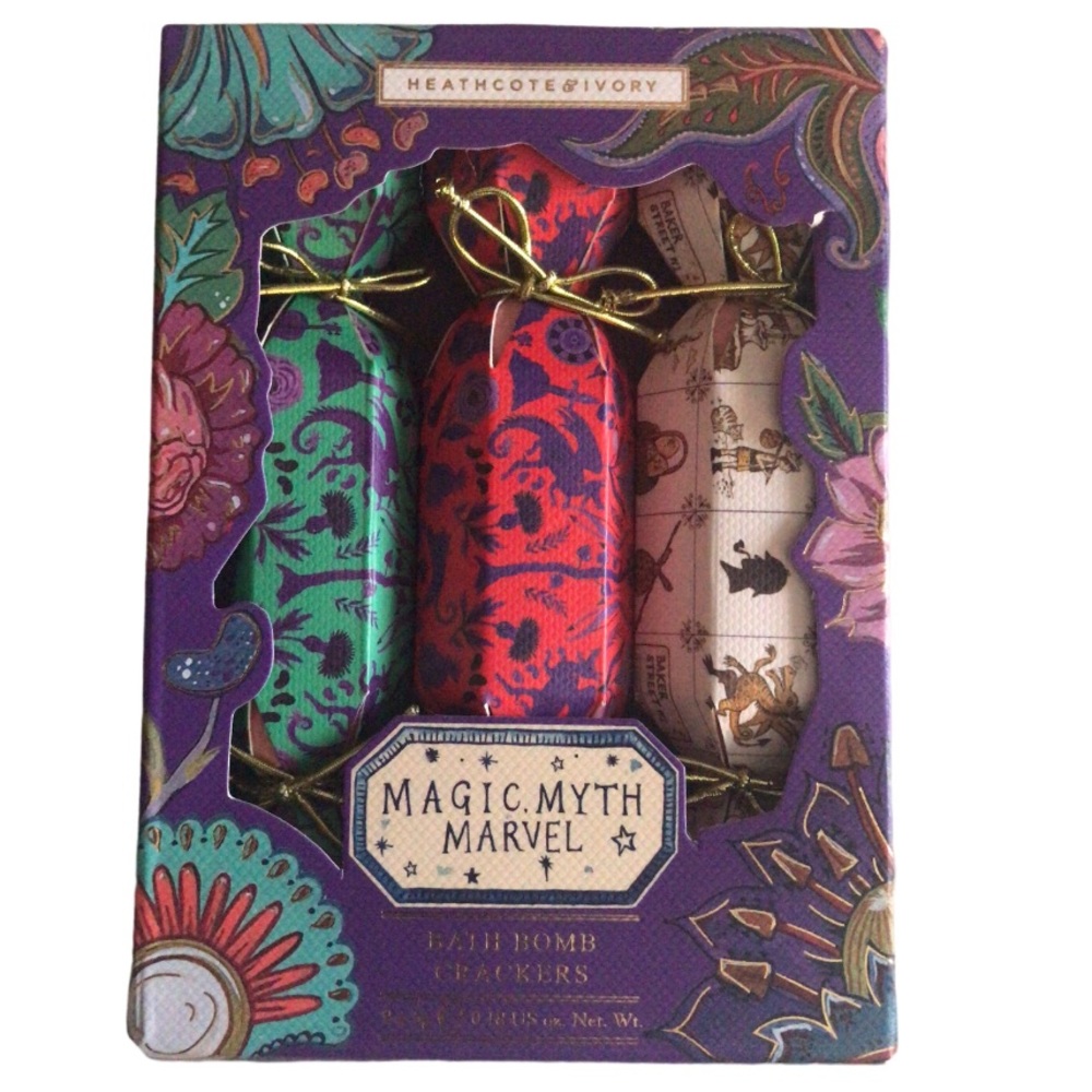Bath Bomb Magic Myth Marvel Set Heathcote Ivory New Set